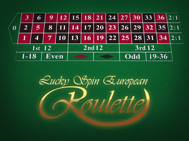 Lucky Spin European Roulette